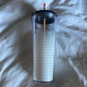 Brand New Venti Starbucks Pencil Cup✨